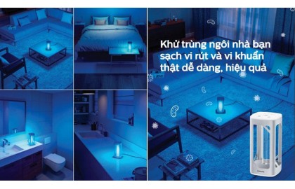 Hướng dẫn sử dụng đèn bàn khử khuẩn UVC Philips đúng cách