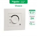 Bộ công tắc điều chỉnh tốc độ quạt Schneider VIVACE  KB31RF250_WE/ KB31RF250_AS