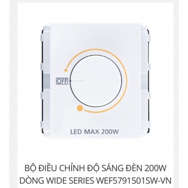 Bộ điều chỉnh độ sáng cho đèn LED Panasonic Wide Series WEF5791501SW-VN