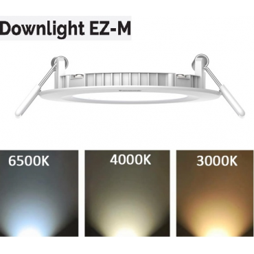 Đèn LED âm trần siêu mỏng Panasonic 6W đơn sắc | EZ-M Series Đèn LED âm trần siêu mỏng Panasonic 6W đơn sắc | EZ-M Series