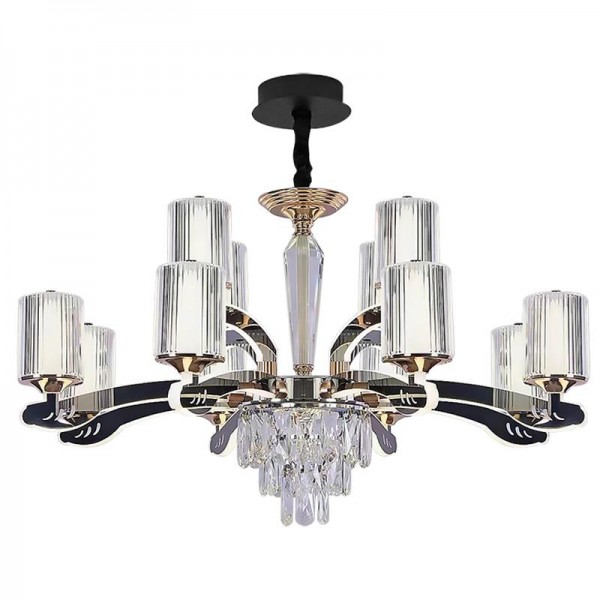 Đèn chùm led 355 Decor DC8835T12 3 chế độ sáng Ø900*H505