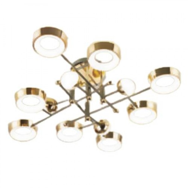 Đèn chùm Euroto C-408/8+4 LED 12W×12 Ø950×H320 3 màu