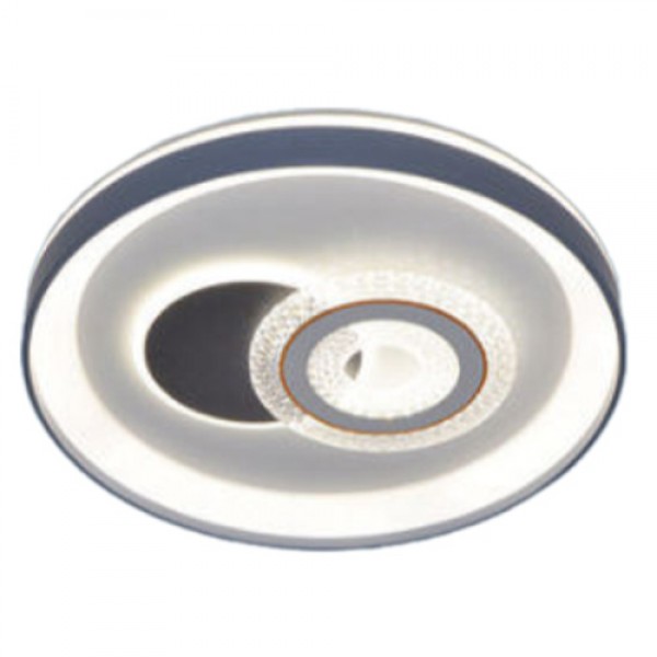 Đèn mâm led trang trí Hufa Ø480*H80 - LED 130W*2, ánh sáng 3 chế độ ML 7336