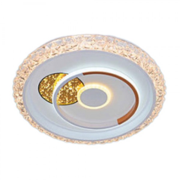 Đèn mâm led trang trí Hufa Ø480*H80 - LED 130W*2, ánh sáng 3 chế độ ML 7341