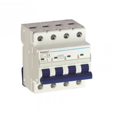 MCB Duhal 4P dòng cắt 10kA MCB Duhal 4P dòng cắt 10kA