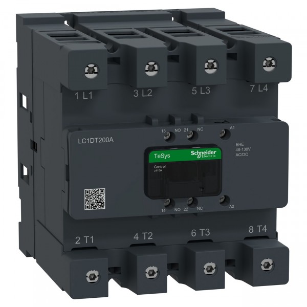 Contactor Schneider LC1DT200A TeSys Deca 4P 160A
