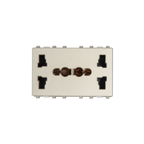 2 ổ cắm đa năng có màn che 16A - S69/UAM2