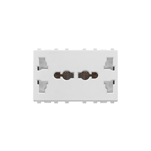 2 ổ cắm đa năng có màn che 16A - S68C/UAM2