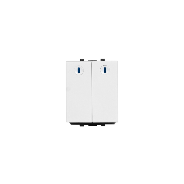 Công tắc kép cỡ trung 1 chiều - S668C/S/2