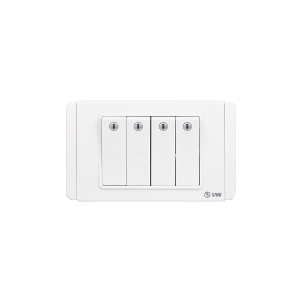 Công tắc phím lớn có đèn Led trắng S68DMN4