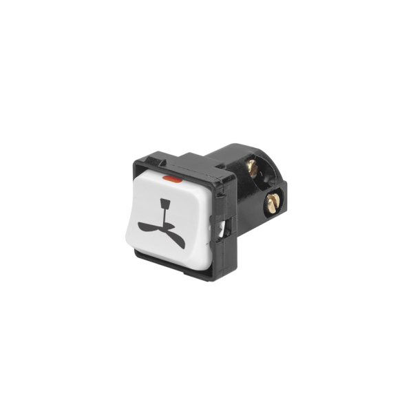 Công tắc 1 chiều có hình ảnh quạt trần - A96/1/2M/QT