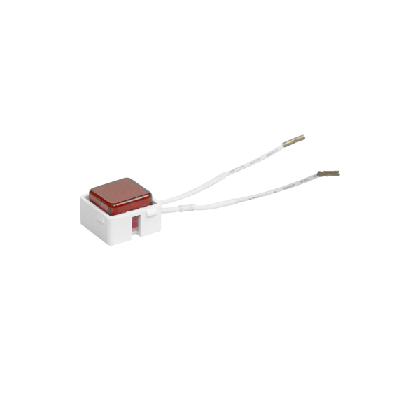 Đèn báo đỏ - có dây đấu sẵn - A96NRD/W