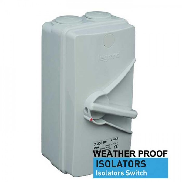 Cầu dao cách ly kín nước Isolator 4P Legrand 735320P