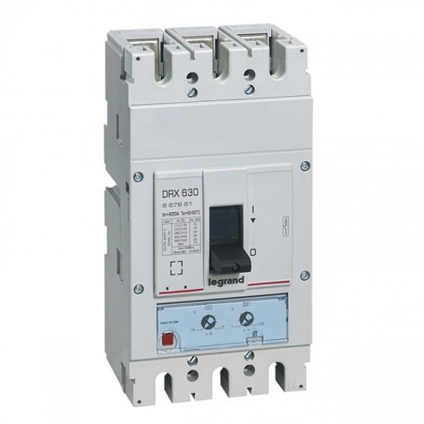 Cầu dao khối loại điều chỉnh MCCB DRX 4P 36kA Legrand 667662