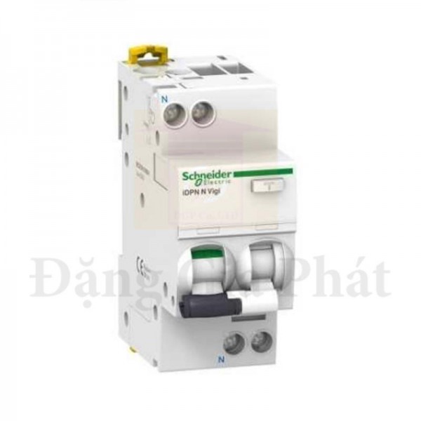 Cầu dao chống dòng rò và quá tải Schneider Acti9 RCBO 1P+N 6kA 30mA A9D31606
