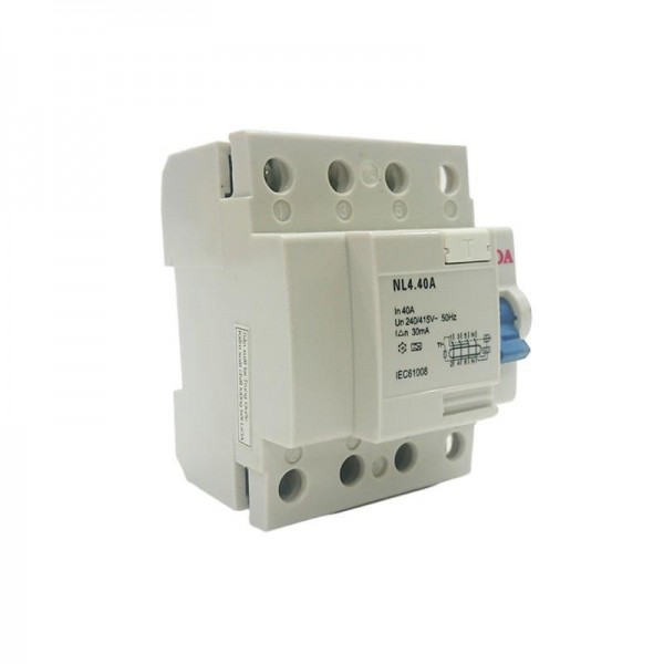 Cầu dao chống dòng rò loại 4 cực LiOA RCCB4040/30