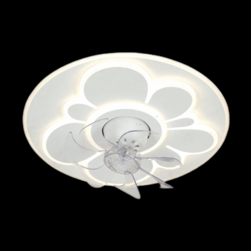 Đèn mâm quạt trang trí Slister 500*500*100mm - LED 79W - 3 chế độ HS-K038