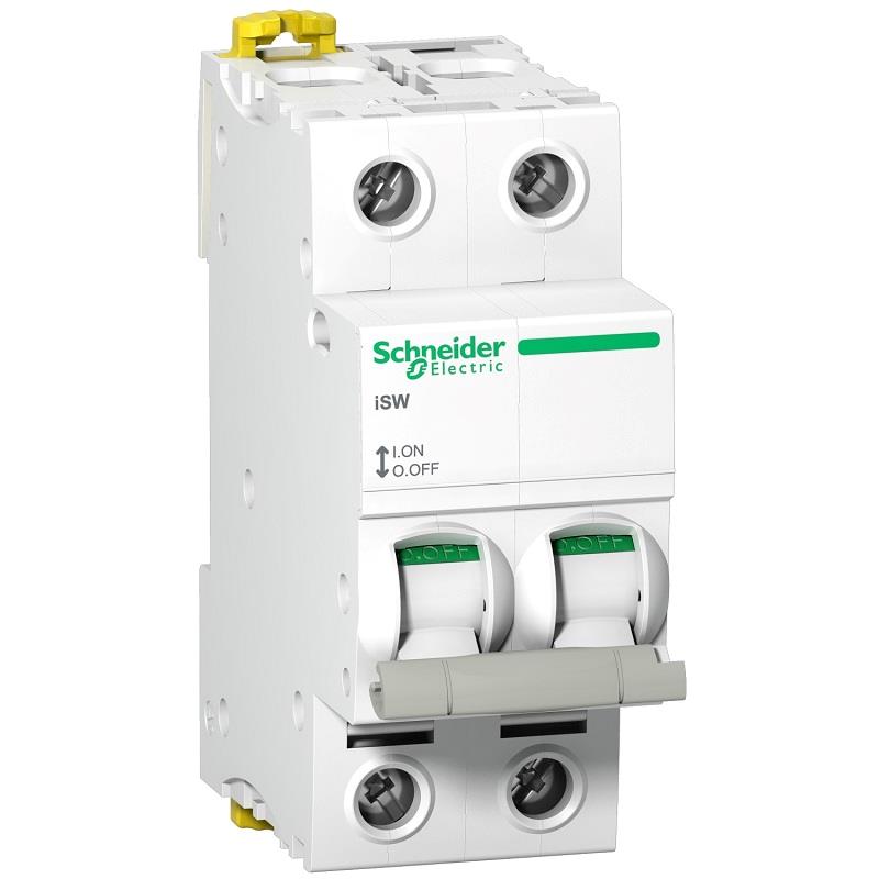 Cầu dao cách ly một chiều Isolator Schneider Acti9 iSW 2P A9S60220