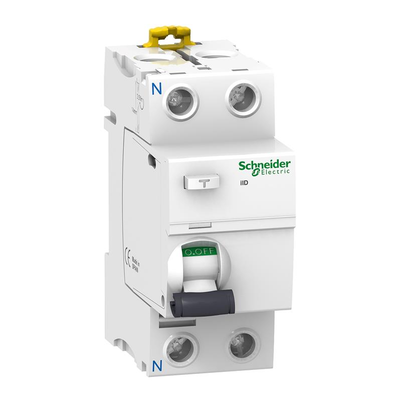 Cầu dao chống dòng rò RCCB Schneider Acti9 iID 2P 100A 300mA type AC A9R14291